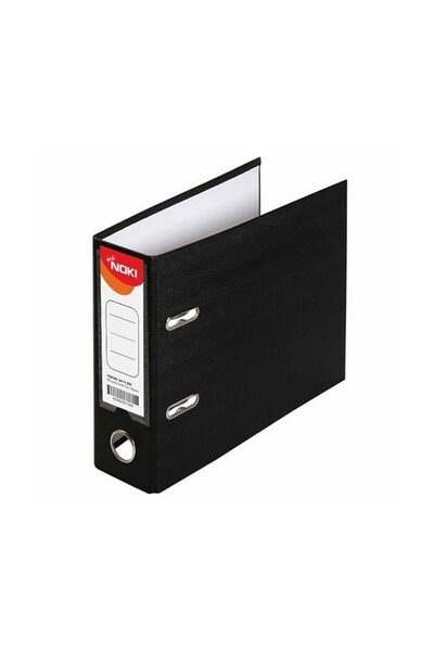Noki Dosar laminat cu pârghie A5 7,5 cm negru