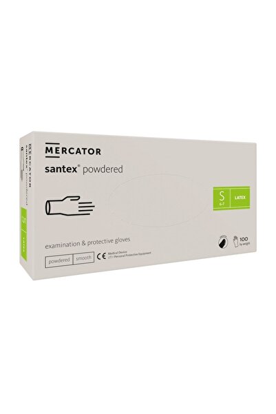 OEM Lightly powdered latex gloves 100/box