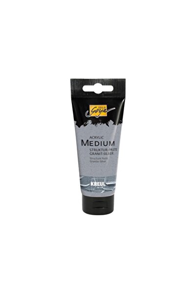 Kreul Pastă acrilică Solo Goya M 100 ml argintiu-granit