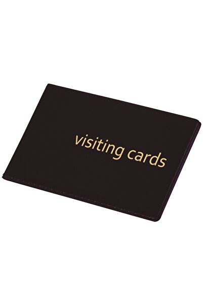 Panta Plast Folder for 24 cards Visita black