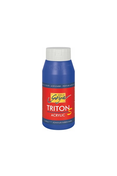 Kreul Vopsea acrilică lucioasă Solo Goya Triton 750 ml albastru ultramarin
