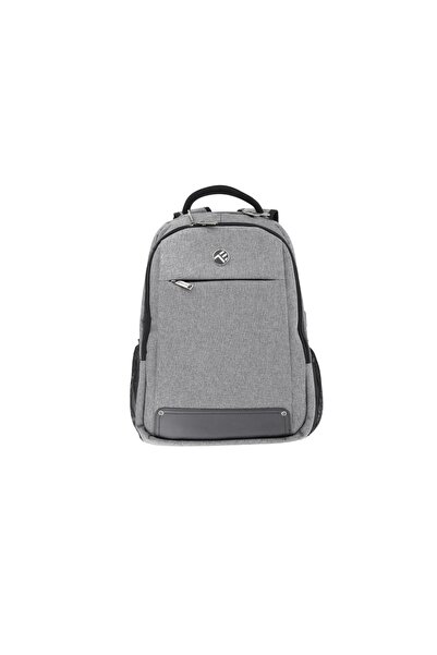 TELLUR Companion laptop backpack, with USB port, 15.6", gray