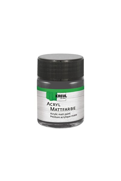 Kreul Matte acrylic paint 50 ml graphite gray