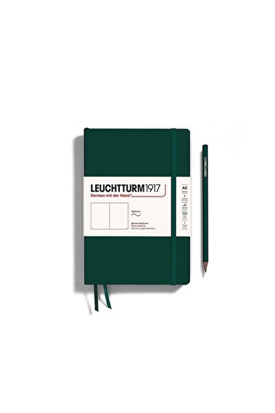 Leuchtturm Notebook A5 Vellum Flexible Cover Forest Green