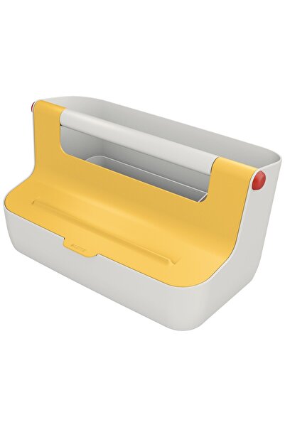 Leitz Cutie portabilă cu organizator 36 x 19 x 21 cm Galben Chihlimbar COSY