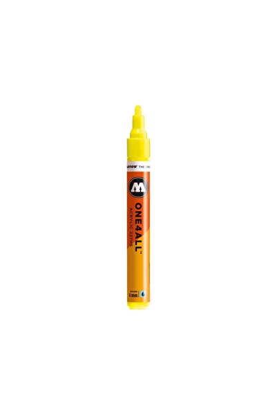 Molotow One4All ™   227HS 4 χιλιοστά νέον κίτρινο φωσφορίζον 220