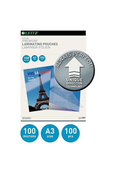 Leitz Foaie A3 100 microni 100/TOP UDT