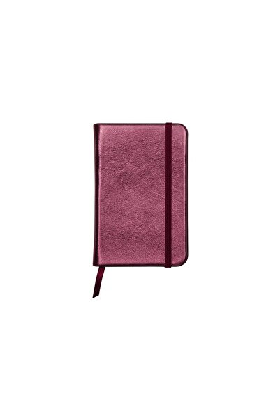 Clairefontaine Кожен тефтер Cuirise с твърди корици, A6, цвят череша