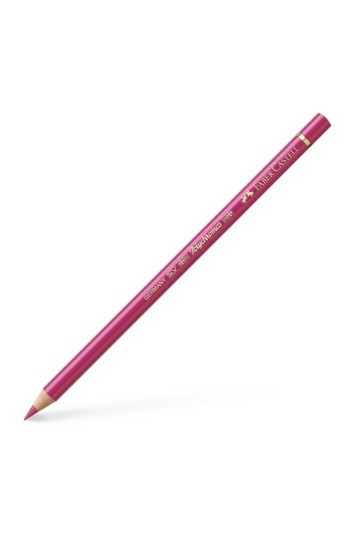 Faber Castell Faber-Castell Polychromos Colored Pencil, Wood, 124, Carmine Pink