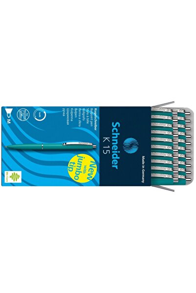 SCHNEIDER Молив K15, 20 броя в кутия, зелен