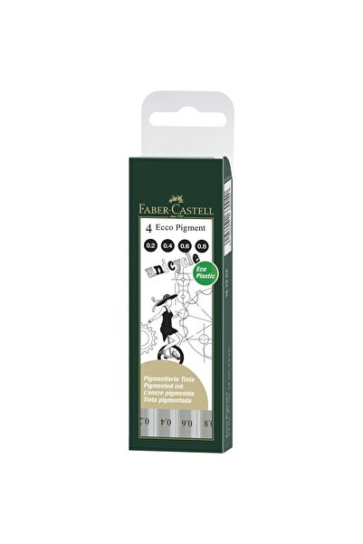 Faber Castell ΣΕΤ ΧΡΩΜΑΤΩΝ LINER 4 ΤΕΜΑΧΙΑ ΝΕΟ FABER-CASTELL