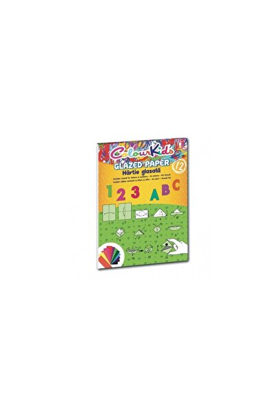 PIGNA Glossy Paper A4 12 Colors/Set Colour Kids