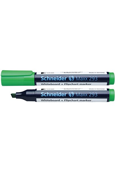 SCHNEIDER Marker Maxx 293, pentru tabla de scris+flipchart, varf tesit 2-5mm ...