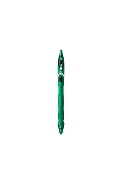 Bic Rolă retractabilă semi-gel verde cu uscare rapidă 0,7 mm