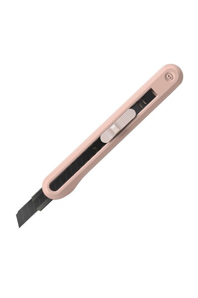 Nusign Mini-cutter cu șină, lamă neagră, lemn de trandafir, DELI