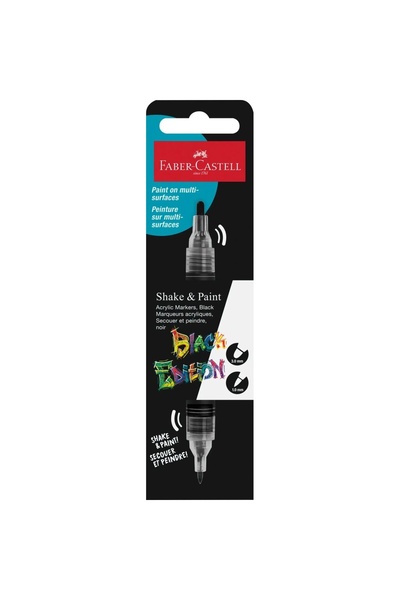 Faber Castell Marker acrilic negru