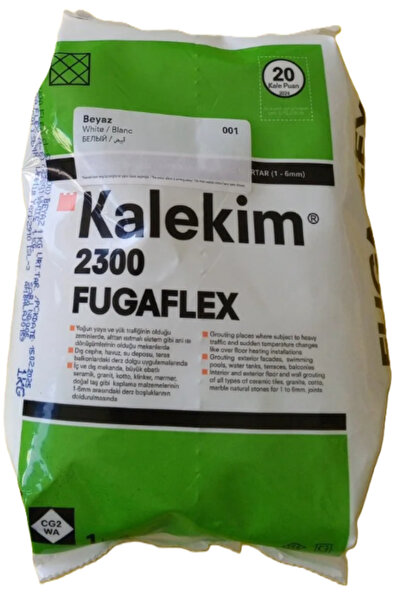 Kalekim FLEX (ESNEK) Beyaz Derz Dolgu 2300 FUGA FLEX 1 kg Çatlama Yapmaz - iÇ...