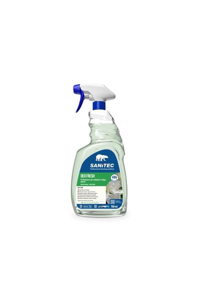 SANITEC Odorizant de cameră cu spray 750 ml Deo Fresh mosc alb