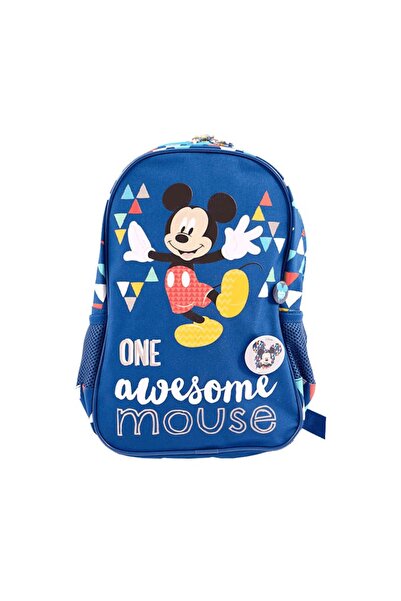 PIGNA Ghiozdan pentru grădiniță Mickey Triunghiuri albastre