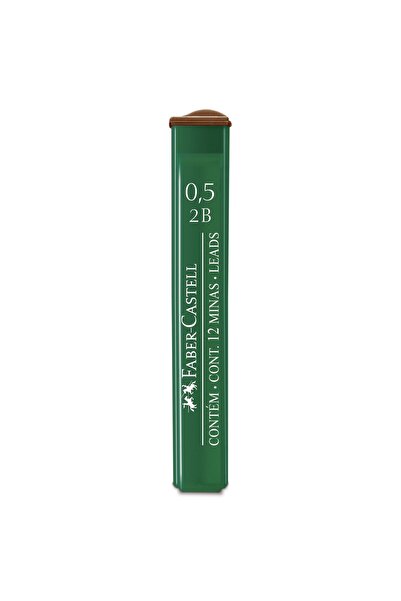 Faber Castell Моливна графитна сърцевина 0.5мм 2B полимерна Фабер-Кастел