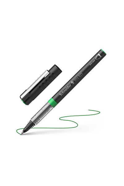 SCHNEIDER Xtra 825 ink rollerball, ball point 0.5mm - green writing
