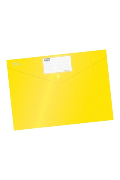 OEM Dosar din plastic cu capsă A4 galben opac
