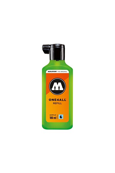Molotow One4All ™   Rezervă 180 ml verde neon fluorescent 219