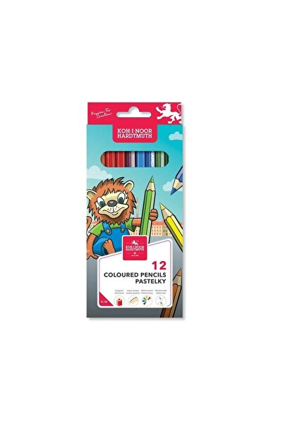 Koh-i Noor Colored Pencils 12 Colors LEU 2.8mm Lead KOH-I-NOOR