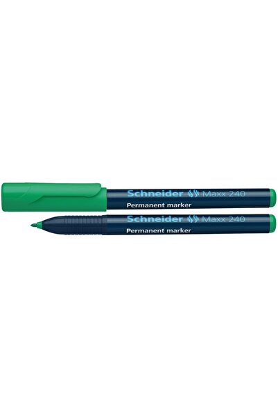 SCHNEIDER Permanent marker Maxx 240, varf rotund 1-2mm - verde