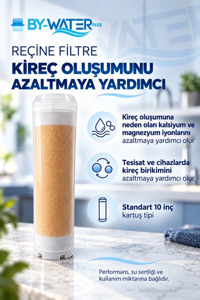 Plus SU ARITMA REÇİNE KİREÇ ÖNLEYİCİ FİLTRE 10” Yedek filtre