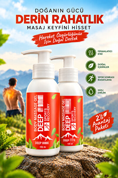 Metas Mark Deep Body Massage Gel 100 ml - A.ğrı Giderici, Spor Sonrası Bakım,...