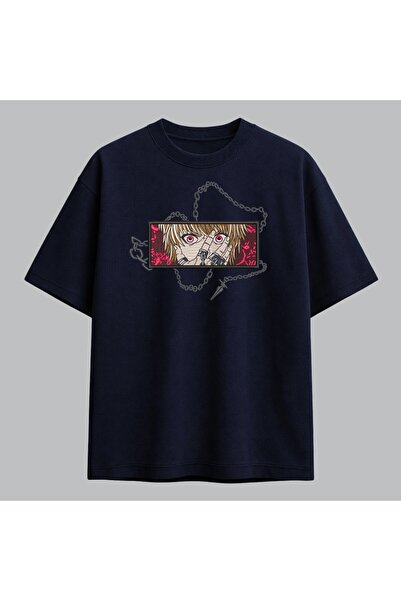 KEYFHOME Kurapika Hunter x Hunter Anime Tricou brodat Unisex 100% bumbac