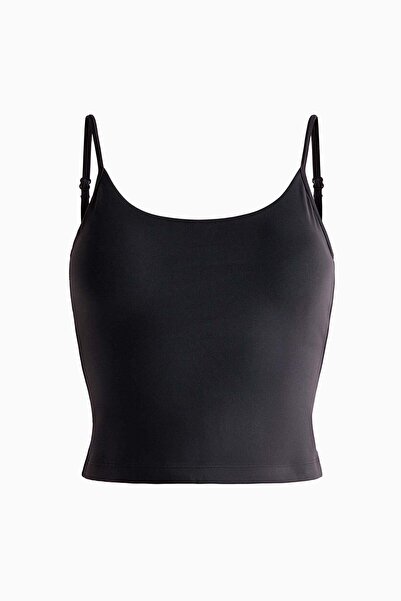 H&M Integral-bra sports strappy top with SoftMove™