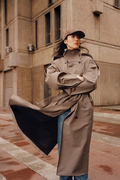H&M Oversize Trençkot