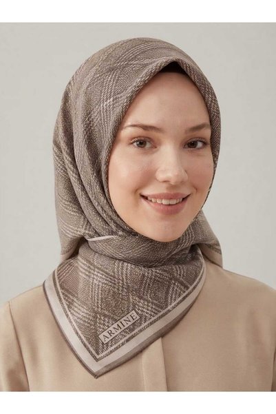 Armine Sura İpek Eşarp 2026-2027 Son Bahar Kış PKF9626D-01