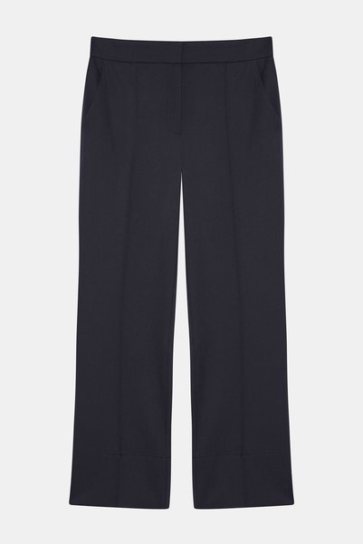 W Collection LACİVERT BORU PAÇA PANTOLON