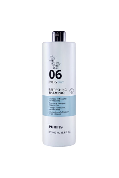 PURING 06 Everyday Sensitive Scalp Refreshing Shampoo with Mint and Menthol f...