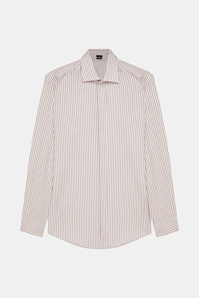 W Collection KLASİK ÇİZGİLİ GÖMLEK