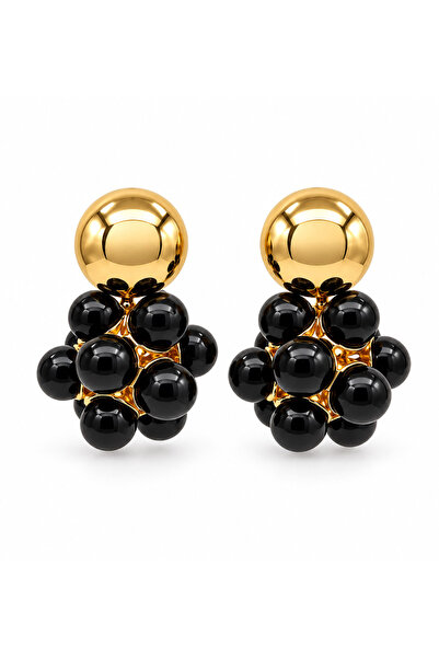 New Obsessions İri Inci Boncuklu Top Sallantılı Küpe