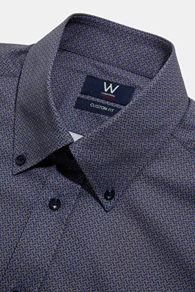 W Collection BASKI DESENLİ GÖMLEK