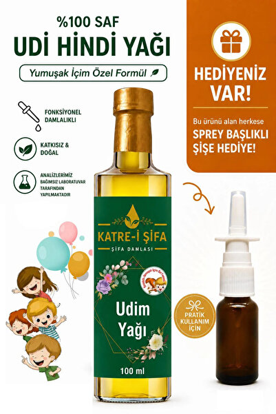 Katre-i Şifa Udi Hindi Yağı Udim Kostus Çocuklar İçin Yumuşak İçim, Aflatoksi...