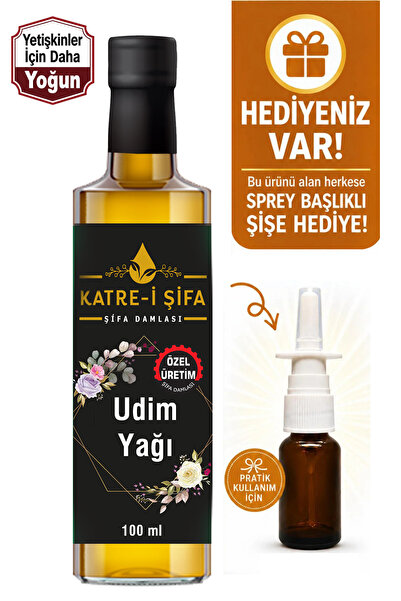 Katre-i Şifa Udi Hindi Yağı 100 ml – %100 Saf & Katkısız – Yetişkinler İçin D...