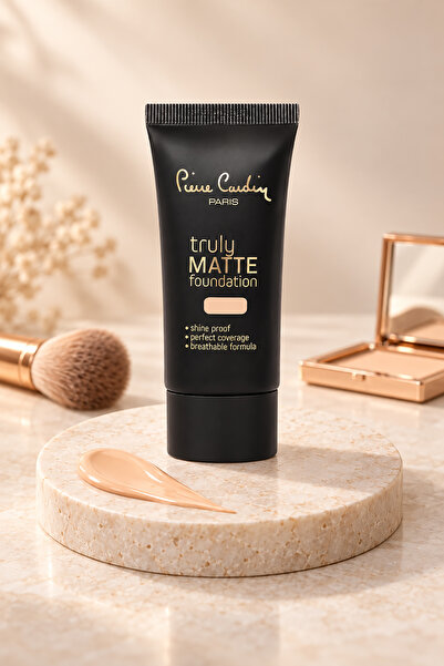 Pierre Cardin Mat Fondöten - Truly Matte Foundation Fair 8680570466967
