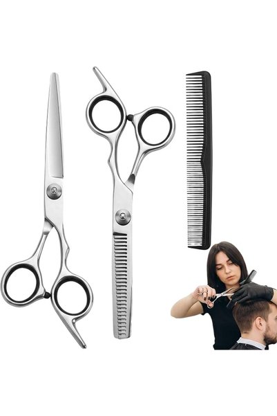 ToolHouse Hair Thinning Scissors for Cutting and Texturizing, Barber Scissors...