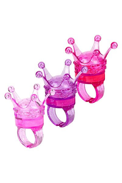OEM Inele Coronite cu Lip Gloss pentru Copii - 3buc - Accesoriu de Deghizare ...
