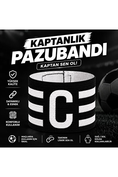 Goalkeeperstore Kaptanlık pazubandı kaptanlık kolluğu Bandaj yetişkin ve çocuk