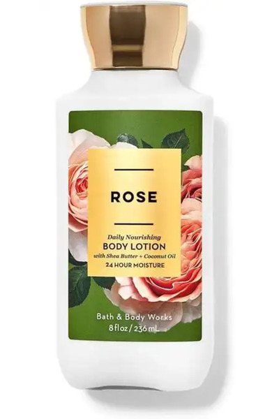 Bath and Body Works لوشن الجسم بالورد