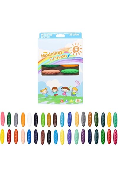GENERAL LinJie Crayons For Toddlers，36pcsnon-Toxic Washable Jumbo Crayons For...