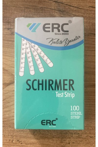 ERC SCHIRMER GÖZ YAŞI TEST STRİP (STERİL)(100 ADET)