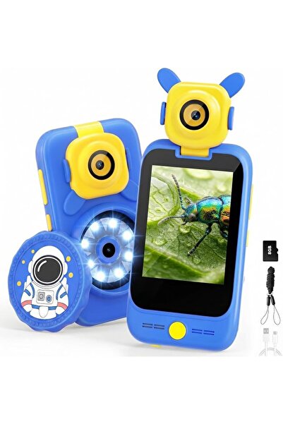 LBMT Microscope for Kids, Kids Smart Phone, 2-in-1 Kid Camera & Wonder Quest ...